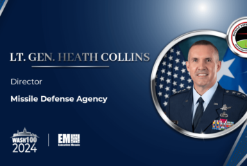 MDA Director Lt. Gen. Heath Collins Bags 1st Wash100 Win for Contributions to Missile Defense