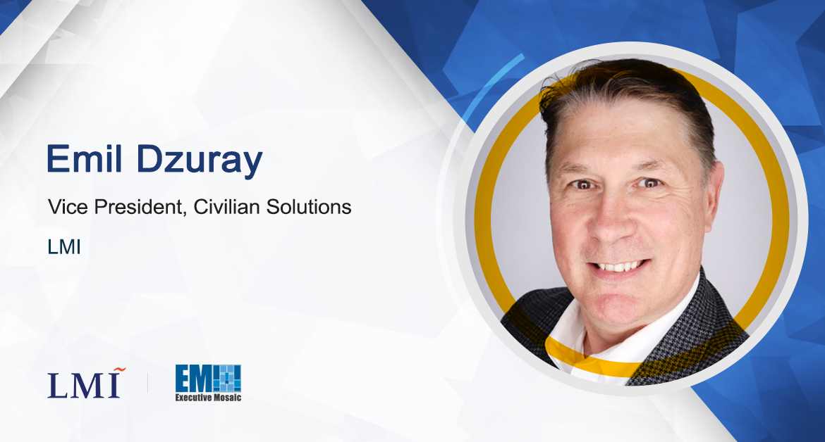 LMI Hires Emil Dzuray as VP of Civilian Solutions