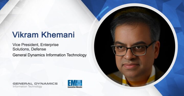 GDIT Names Vikram Khemani as Enterprise Solutions VP for Defense