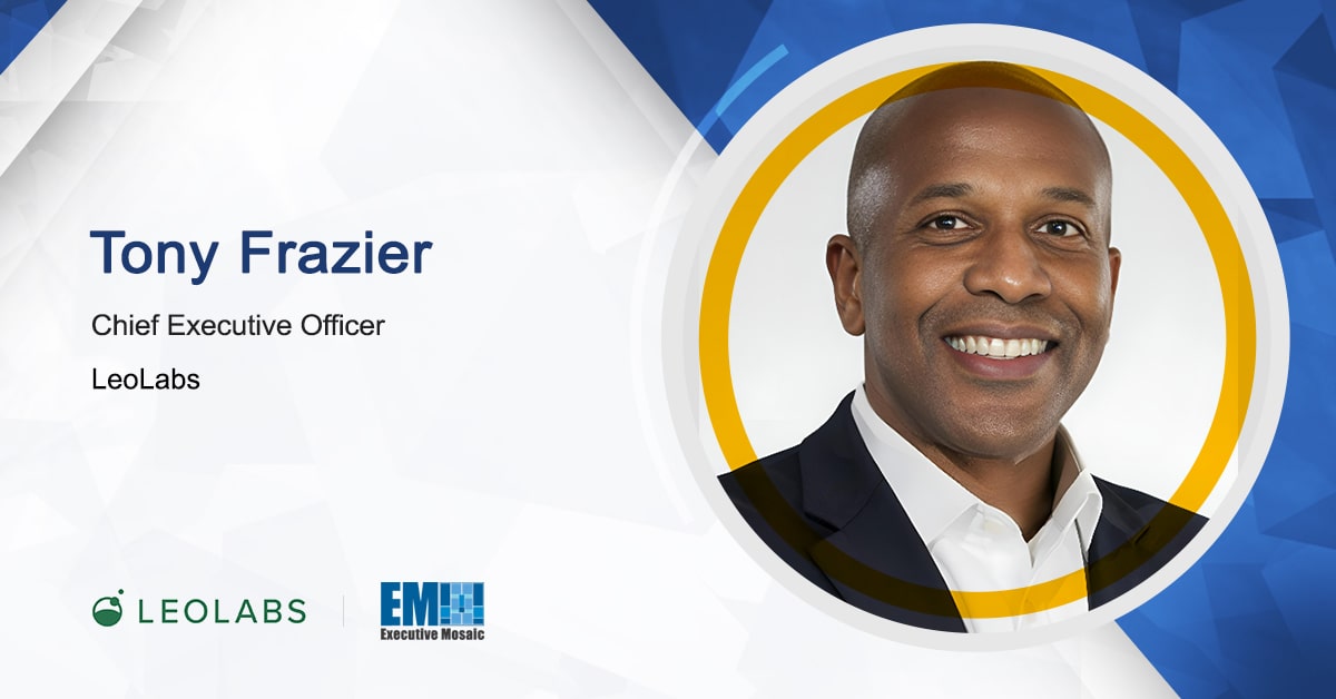 Former Maxar EVP Tony Frazier Takes Helm of Space Mapping Firm LeoLabs as CEO - Vimarsana News