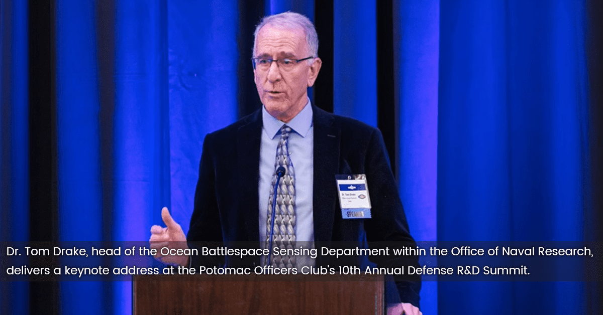 ONR's Tom Drake Highlights Key Agency R&D Programs & Strategies - Vimarsana News