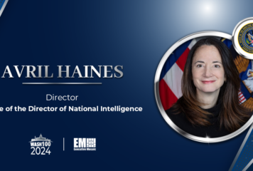 DNI Avril Haines Earns 4th Consecutive Wash100 Award for National Intelligence Leadership