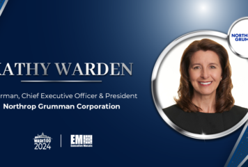 Northrop Grumman CEO Kathy Warden Wins 9th Wash100 Award for Spearheading Strategic Company Expansion