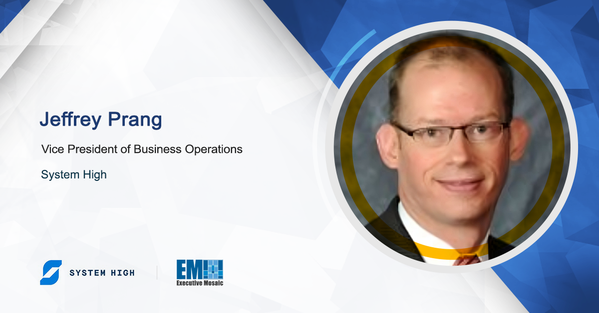 Jeffrey Prang Elevated to Business Operations VP at System High - Vimarsana News
