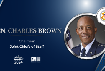 Joint Chiefs Chair Gen. Charles “CQ” Brown Recognized With 2024 Wash100 Award for Helping Strengthen National Security