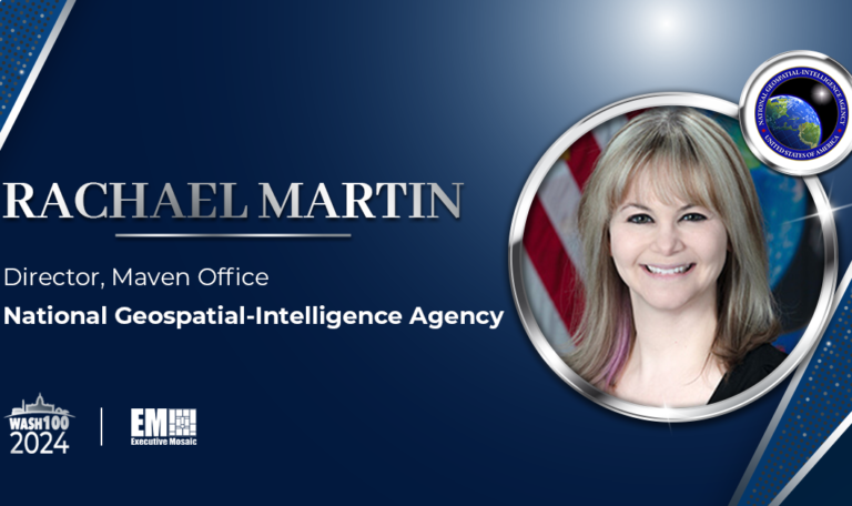 NGA’s Maven Office Director Rachael Martin Wins 1st Wash100 Award for ...