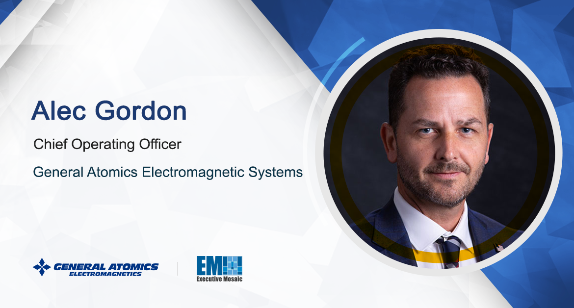 Alec Gordon Elevated to VP, Chief Operating Officer at General Atomics EMS