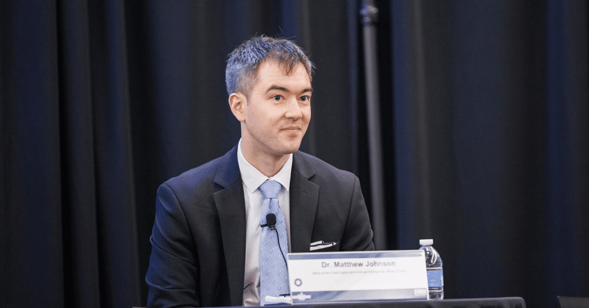 DOD CDAO’s Dr. Matthew Johnson on ‘Exciting’ Global AI Developments DOD CDAO’s Dr. Matthew Johnson on ‘Exciting’ Global AI Developments