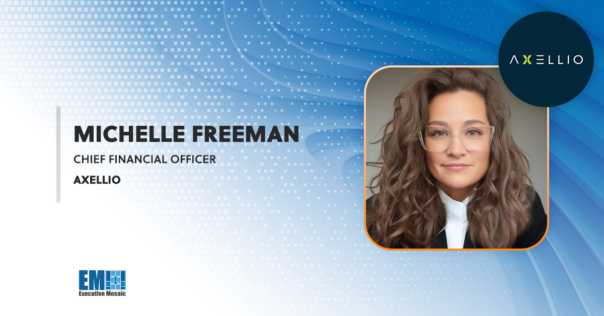 Michelle Freeman Joins Axellio as Chief Financial Officer; Scott Aken Quoted