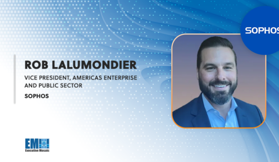 Rob Lalumondier Named Sophos Americas Enterprise & Public Sector VP