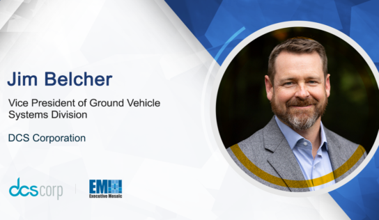 Jim Belcher Named DCS Ground Vehicle Systems VP