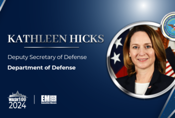 Deputy Defense Secretary Kathleen Hicks Recognized With 2024 Wash100 Award for Pushing Emerging Tech Adoption in Support of National Security Missions