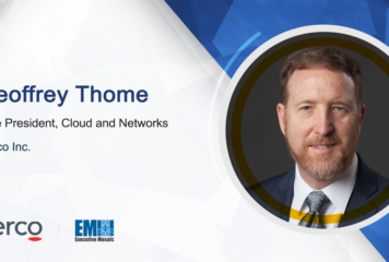 Geoffrey Thome Promoted to Serco Inc. VP of Cloud & Networks