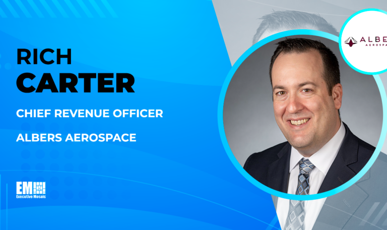 Rich Carter Appointed Albers Aerospace Chief Revenue Officer - Vimarsana News