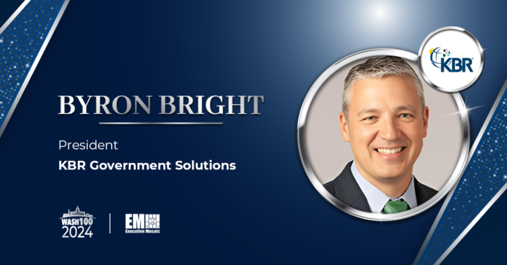 KBR’s Byron Bright Clinches 5th Wash100 Award for Scaling GovCon Services & Offerings