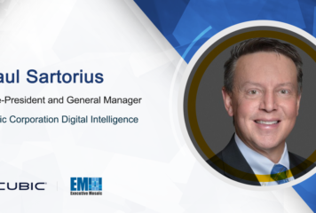 Paul Sartorius Appointed VP, General Manager of Cubic Digital Intelligence