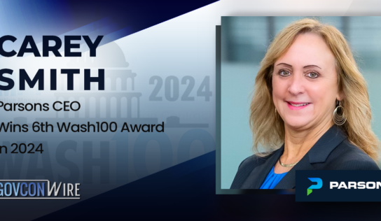 Carey Smith: Parsons CEO Wins 6th Wash100 Award in 2024