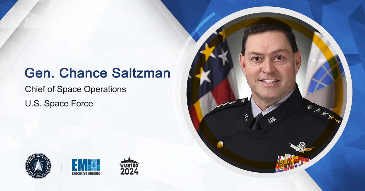 Space Force Issues Commercial Space Strategy; Gen. Chance Saltzman Quoted