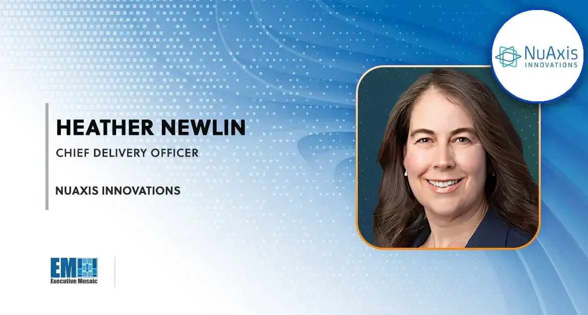 NuAxis Innovations Names Heather Newlin as Chief Delivery Officer; Raza Latif Quoted
