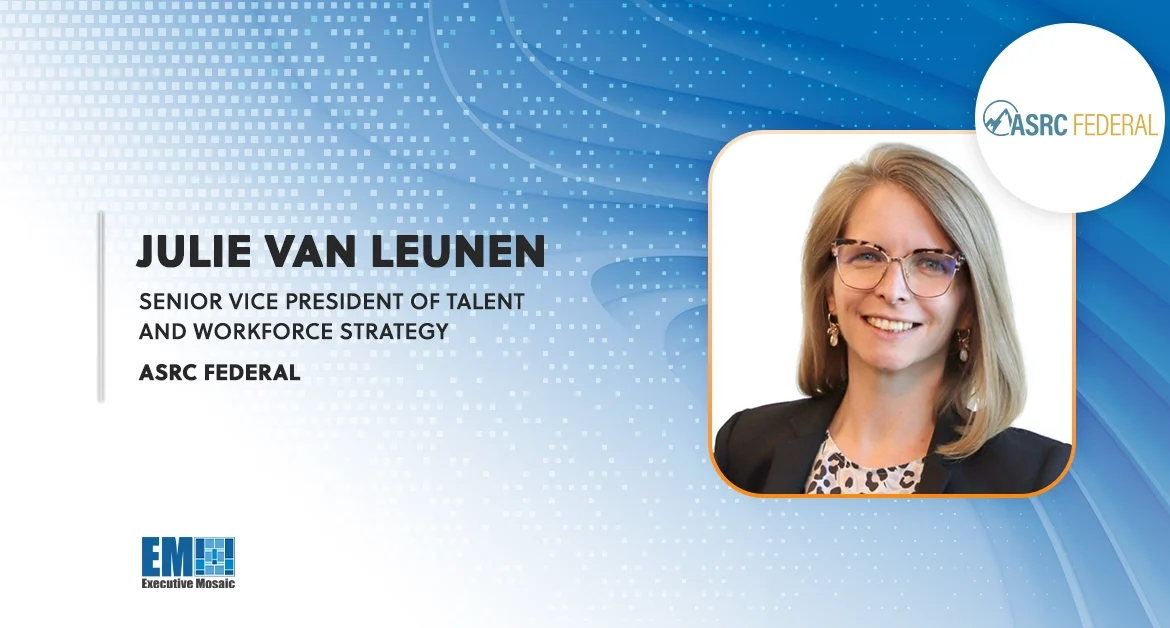 Julie Van Leunen Joins ASRC Federal as SVP of Talent, Workforce Strategy
