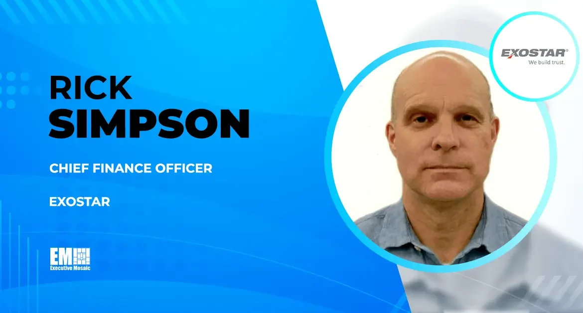 Rick Simpson Named Chief Finance Officer at Exostar