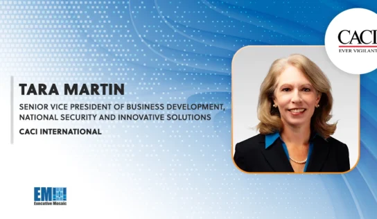 Tara Martin Named Business Development SVP at CACI NSIS