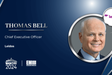 Leidos CEO Thomas Bell Clinches 1st Wash100 Award for Growth & Strategic Leadership