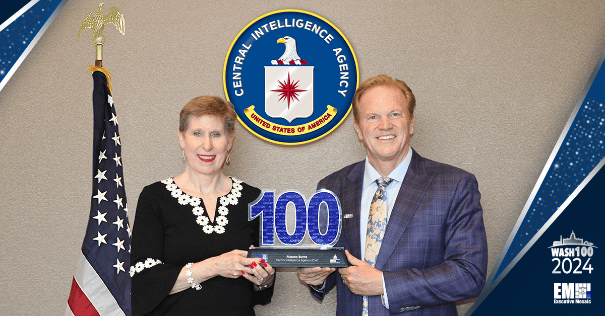 CIA’s Maura Burns Receives 2024 Wash100 Award