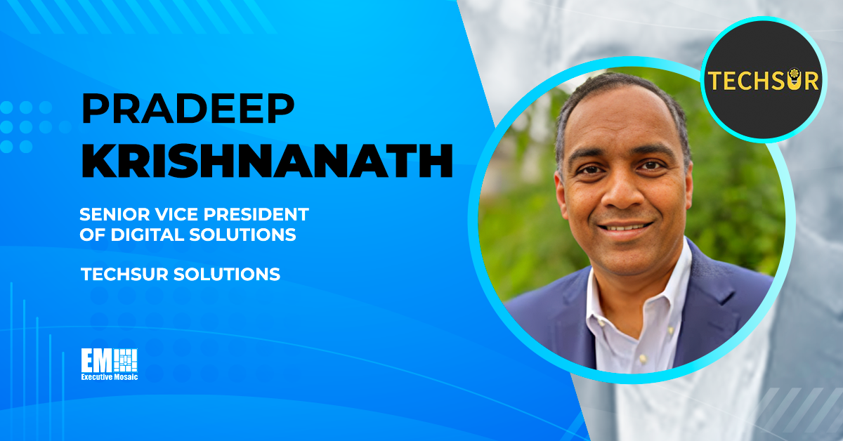 Pradeep Krishnanath Assumes Digital Solutions SVP Post at TechSur Solutions