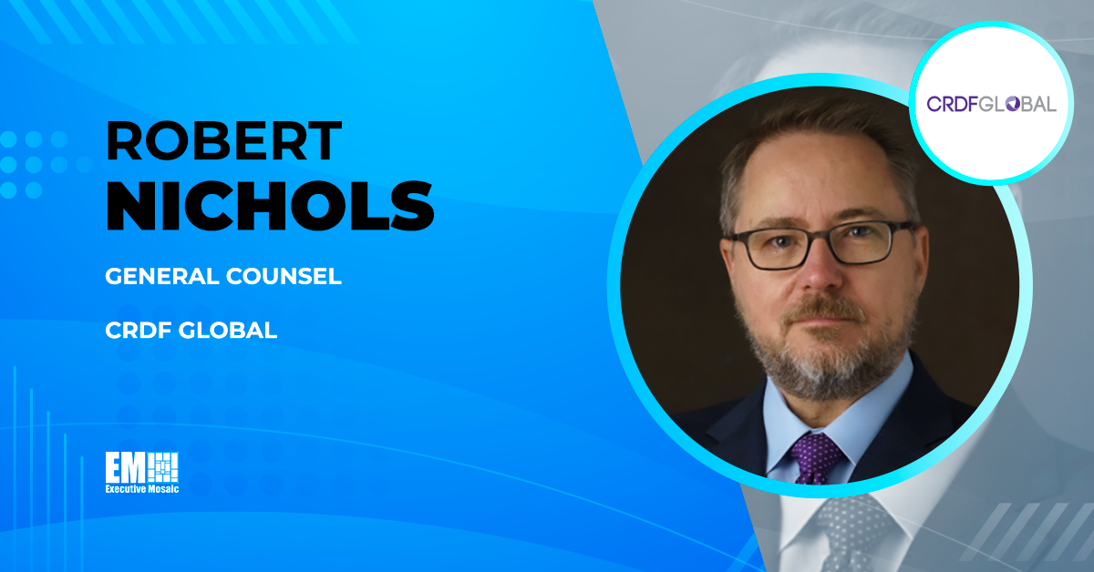 Robert Nichols Named CRDF Global General Counsel