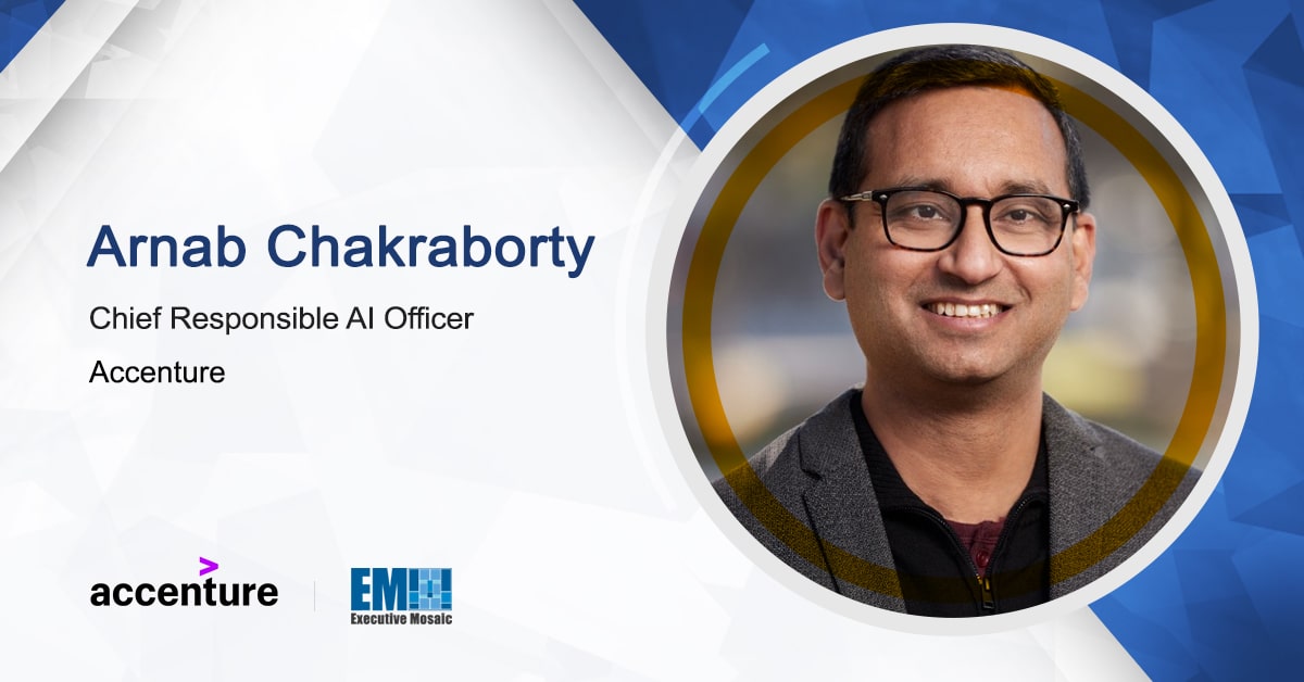 Arnab Chakraborty Appointed 1st Chief Responsible AI Officer at Accenture