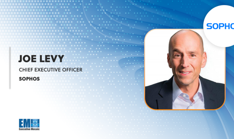 Joe Levy Assumes Sophos CEO Position - Vimarsana News
