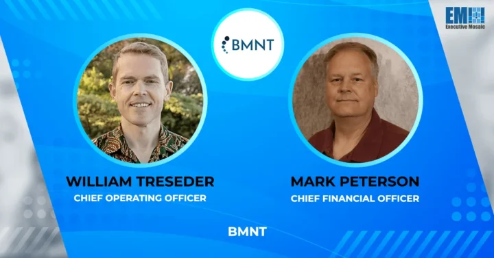 BMNT Names William Treseder COO, Appoints Mark Peterson as CFO