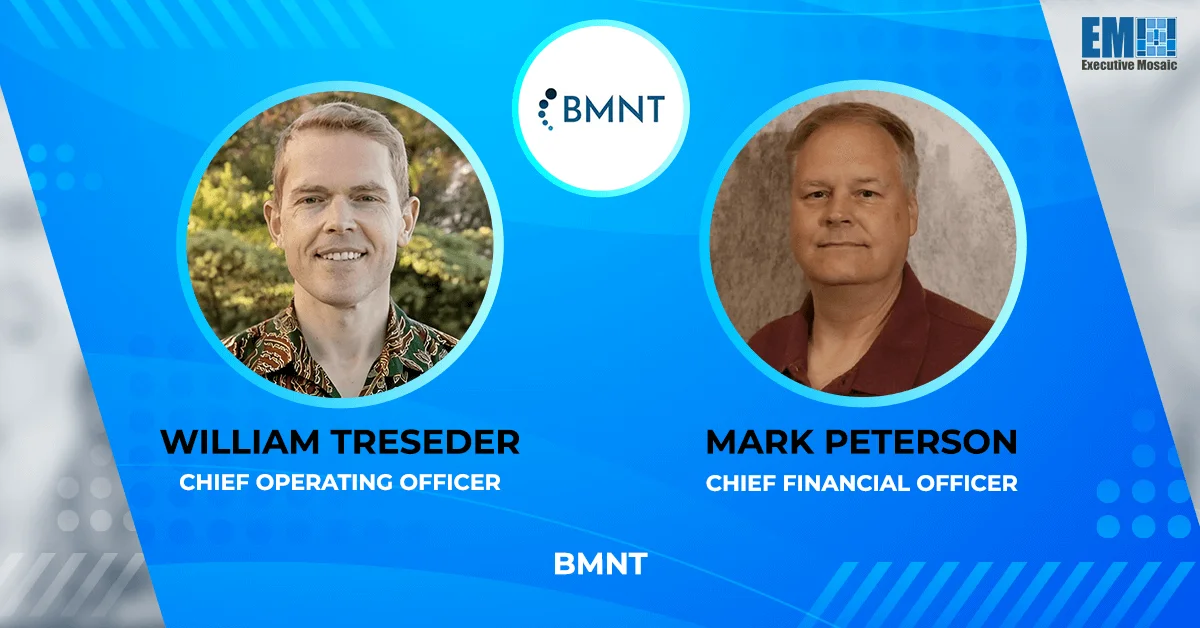 BMNT Names William Treseder COO, Appoints Mark Peterson as CFO - Vimarsana News