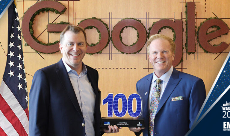 Google Public Sector’s Aaron Weis Accepts 2024 Wash100 Award - GovCon Wire