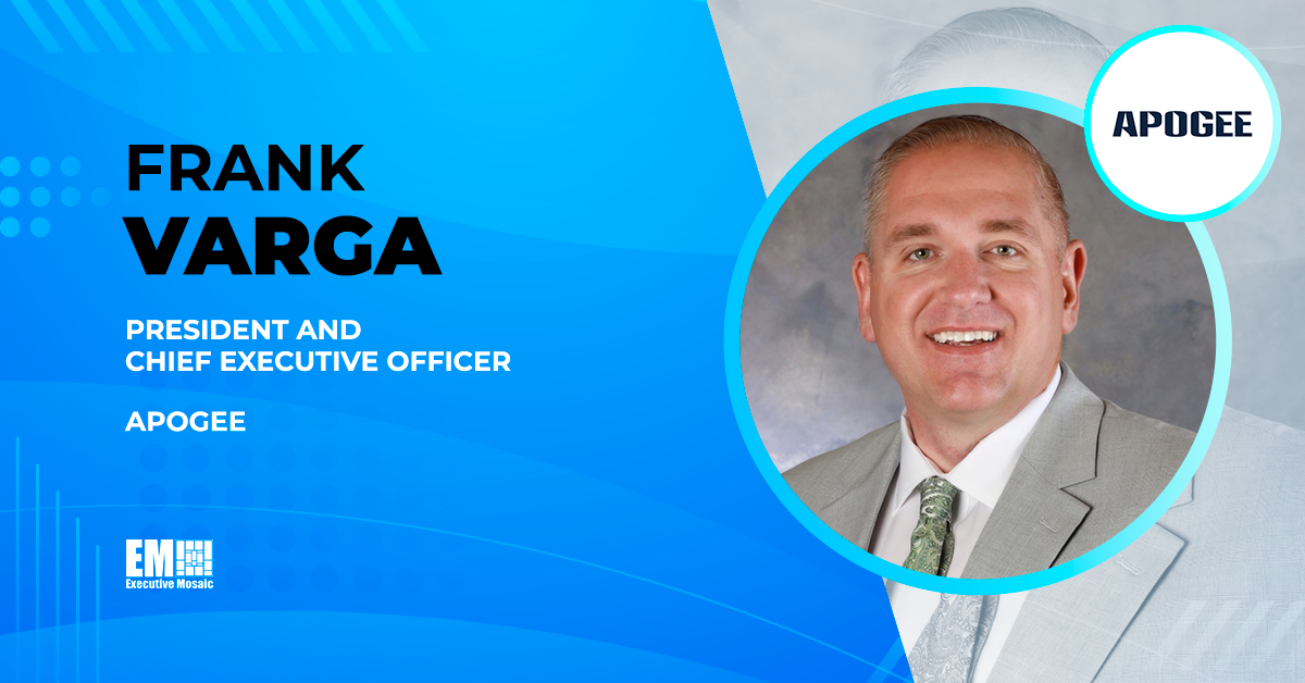 Frank Varga Promoted to President & CEO at Apogee