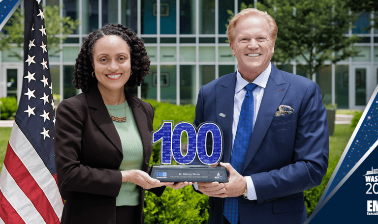 PDDNI Stacey Dixon Accepts 2024 Wash100 Award - GovCon Wire