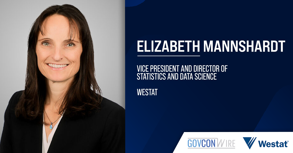 Elizabeth Mannshardt Appointed Westat VP, Director of Statistics & Data Science