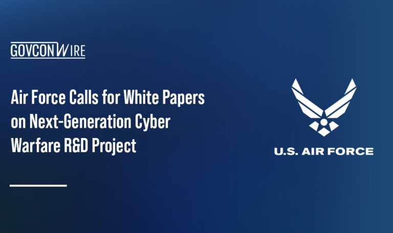 The official seal of the U.S. Air Force. The Air Force has issued a call for white papers for its Genesis program