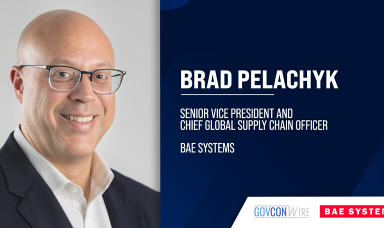 BAE Systems' Brad Pelachyk. BAE Systems named Brad Pelachyk as senior vice president and chief global supply chain officer.