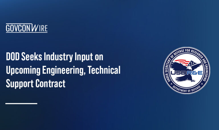 OUSD R&E's official seal. DOD issued notice for an upcoming research and engineering contract in support of the OUSD R&E