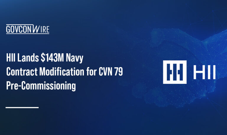 HII logo. The U.S. Navy awarded HII contract modifications for the completion of Pre-Commissioning Unit John F. Kennedy.
