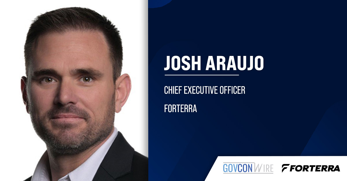 Josh Araujo, CEO of Forterra. Araujo talks about Forterra's latest funding round