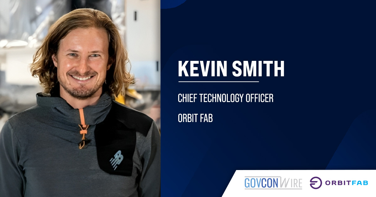 Kevin Smith. The new chief technology officer previously served as Orbit Fab's chief engineer.