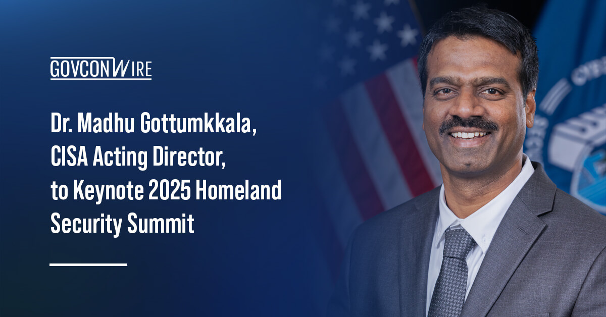 Dr. Madhu Gottumkkala. The CISA leader worked with DHS Sec. Kristi Noem in the South Dakota government.