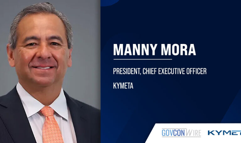 Manny Mora, president and CEO at Kymeta. Mora brings to Kymeta over 40 years of experience at GDMS