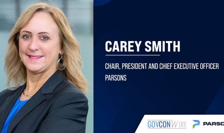 Parsons CEO Carey Smith. Parsons has reported $1.62 billion in third quarter fiscal 2025 revenue.