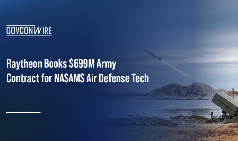 NASAMS. RTX subsidiary Raytheon booked an Army procurement contract for NASAMS fire units.