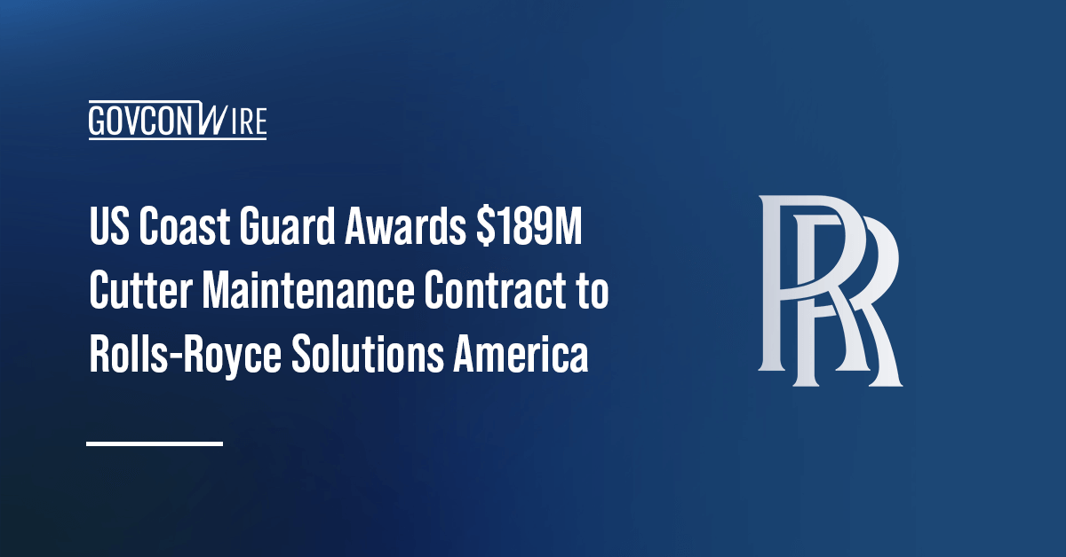 US Coast Guard Awards $189M Cutter Maintenance Contract to Rolls-Royce Solutions America Rolls-Royce's logo. Rolls-Royce Solutions America won a new contract from the Coast Guard