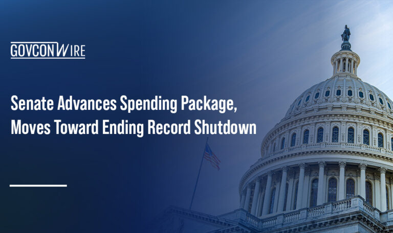 US Capitol. The Senate has voted to advance an appropriations package extending government funding through January 2026.